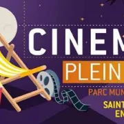 Cinéma en plein air dans le parc communal