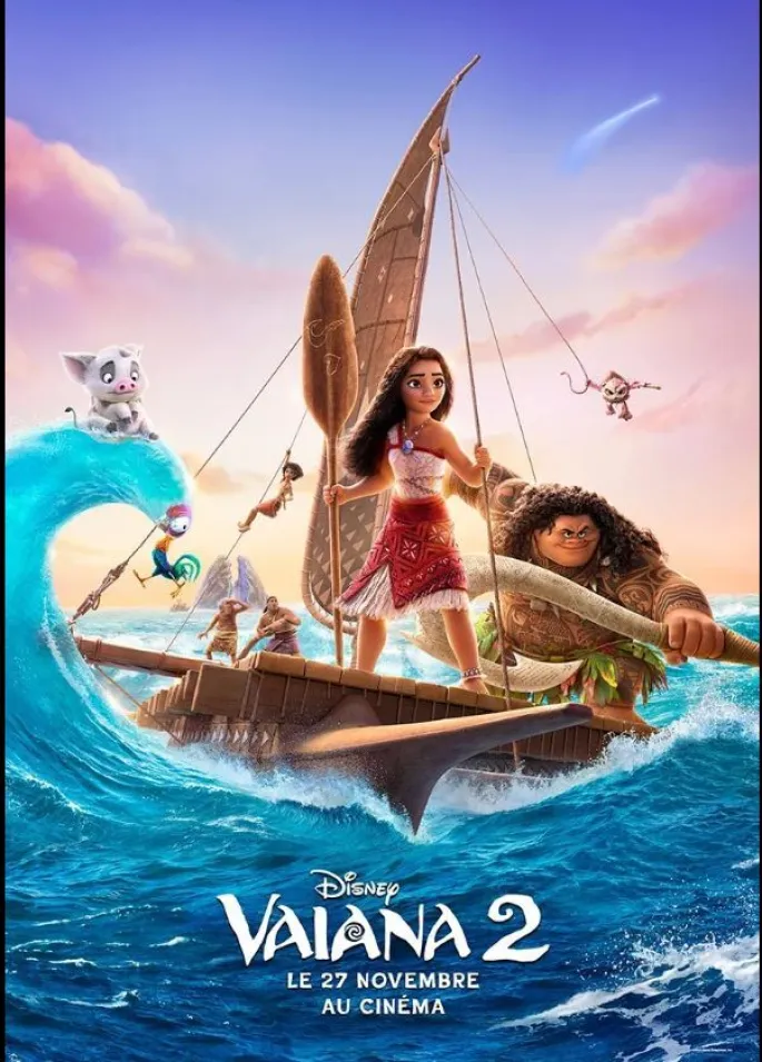 Cinéma : Vaiana 2