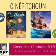 Cinépitchoun' : Vaiana 2 et Chouette, un jeu d'enfant