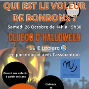 Cluedo d\'Halloween à Lesparre : qui est le voleur de bonbons ?