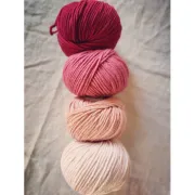 Collecte de laine rose- Challenge du Ruban Rose Tricoté