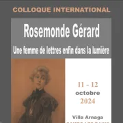 Colloque international Rosemonde Gérard