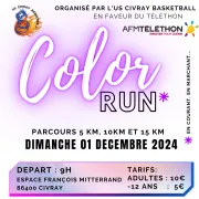 Color Run au profit du téléthon