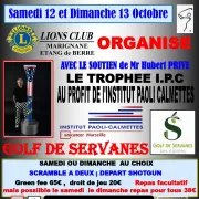 Compétition de golf - Trophée IPC