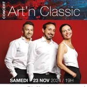 Concert Art’n Classic – Trio Maschere - Beethoven, trio n°3, op 1 - Brahms, trio n°1, op 8