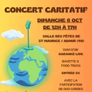 Concert caritatif au profit de l\'association Là où cole la Sanaga