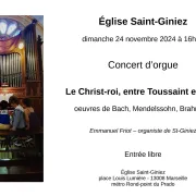 Concert d'orgue d'automne à St-Giniez