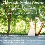 Concert de harpe par Caroline Léonardelli