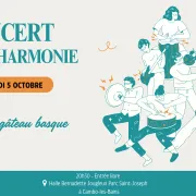 Concert de l\'harmonie de la Fête du gâteau basque