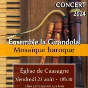 Concert de la Girandola à Cassagnes