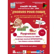 Concert de Noël : choeurs pour coeur