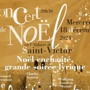 Concert de noël, grande soirée lyrique