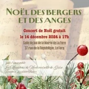 Concert de Noël : Noël des bergers des anges par les Musiciens de Mademoiselle de Guise