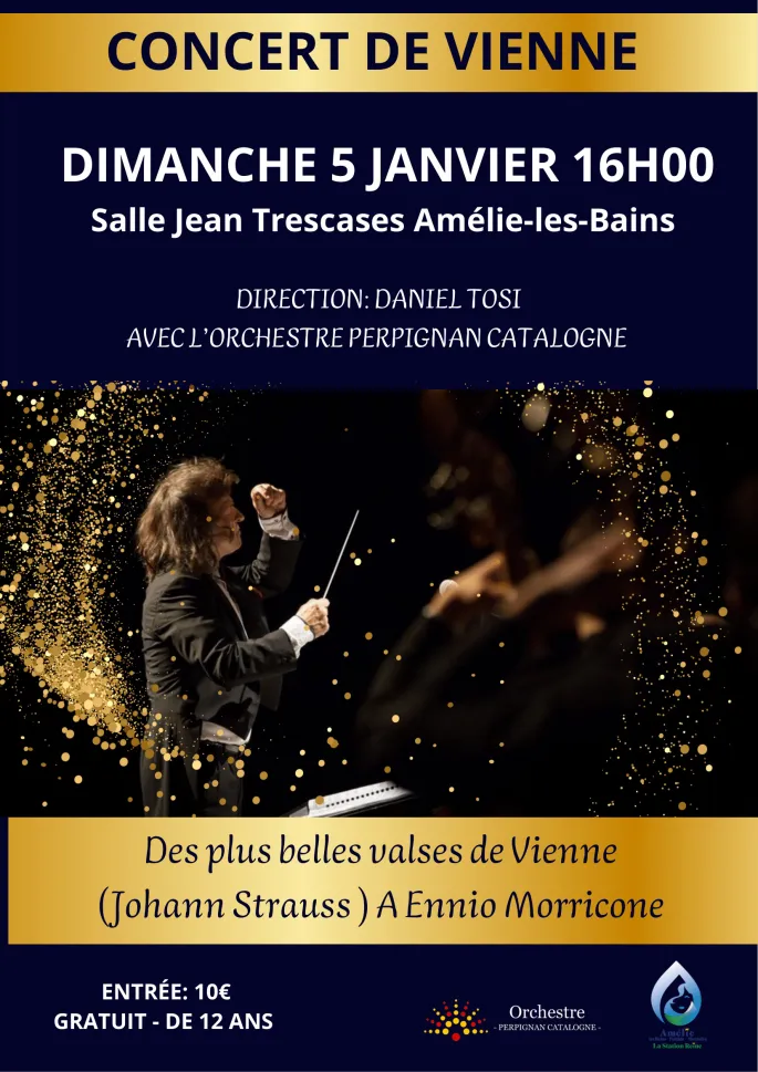 Concert De Vienne Par L’orchestre Perpignan Catalogne