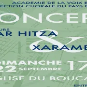 Concert des choeurs Izar Hitza et Xaramela