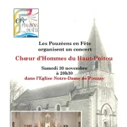 Concert du Choeur d'Hommes du Haut-Poitou