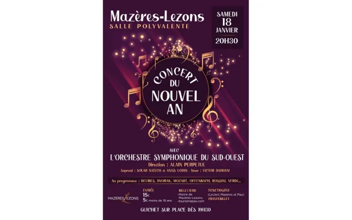 Concert du Nouvel An de Mazères-Lezons