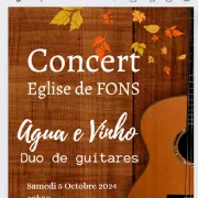 Concert, duo de guitare \