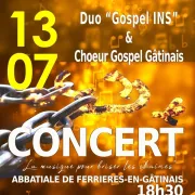 Concert Gospel Ins & Chœur Gospel Gâtinais