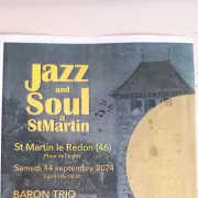 Concert  jazz and soul à Saint-Martin-le-Redon