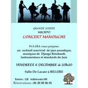 Concert jazz manouche