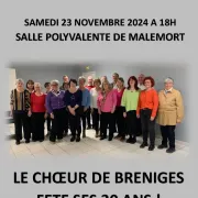 Concert : le Choeur de Bréniges fête ses 30 ans !