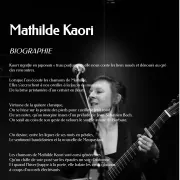 Concert Mathilde Kaori