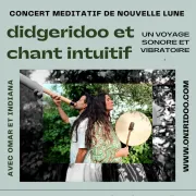 Concert méditatif de didgeridoo et chant intuitif - Sur inscription - Prix ouvert