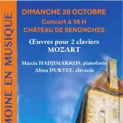 Concert - Oeuvre pour 2 claviers - Mozart