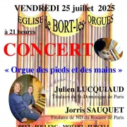 Concert orgue des pieds et des mains