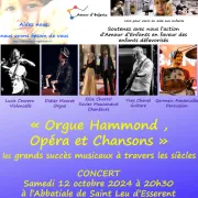 Concert | Orgue Hammond, Opéra et chansons