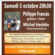 Concert Philippe Francès et Michel Herblin