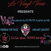 Concert pop rock au Vingt Trois