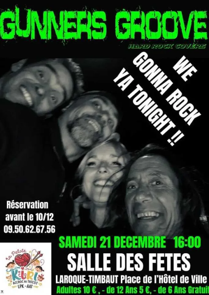 Concert solidaire - Gunners Groove