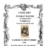 Concert  Stabat Mater de Pergolèse Correlli