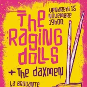 Concert The Raging Doll (rock)+ The Daxmen (blues rock)