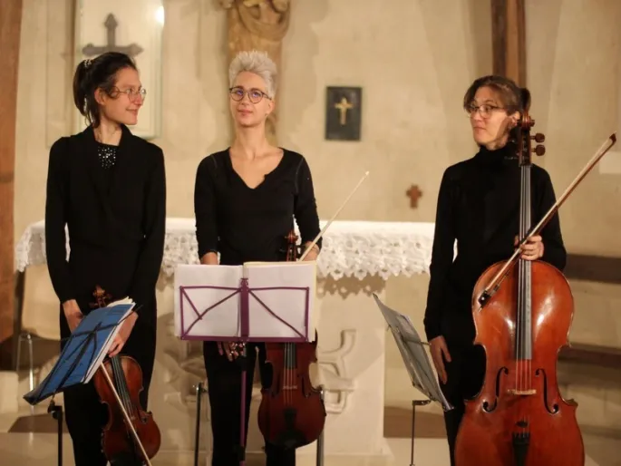 Concert Trio Osmonde à l'église Saint Martin - Les Moutiers Hubert