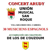 Concert Unión musical San Roque et Los de l\'Ouzom