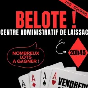 Concours de belote de l'APE Charles de Gaulle