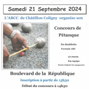 Concours de pétanque