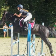 Concours De Saut D\'Obstacles Club Et Poney