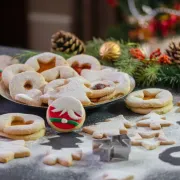 Confection de sablés pour le Marché de Noël