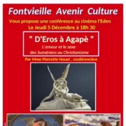 Conférence 'D'Eros à Agapé'