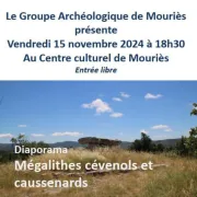 Conférence du GAM : Mégalithes cévenols et caussenards