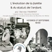 Conférence : Histoire de la famille et des enfants par Denise Fournet