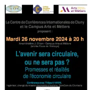 Conférence L'avenir sera circulaire, ou ne sera pas ? Promesses et réalités de l'économie circulaire