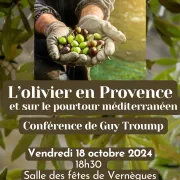 Conférence : L\'Olivier en Provence et sur le pourtour méditerranéen