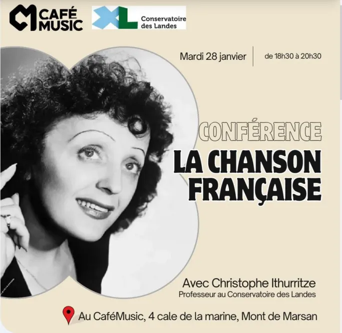 Conférence La Chanson Française