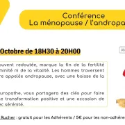 Conférence la ménopause/l\'andopause