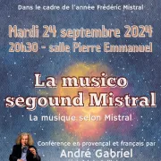 Conférence - La musico segound Mistral